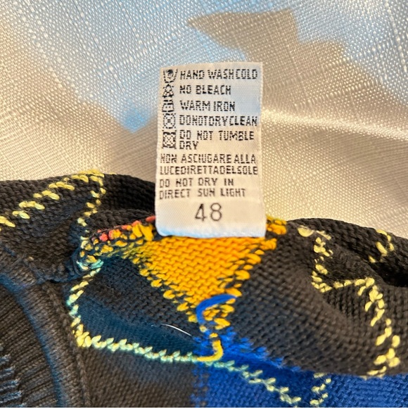 United Colors Of Benetton Colorful Argyle Sweater - Picture 8 of 11
